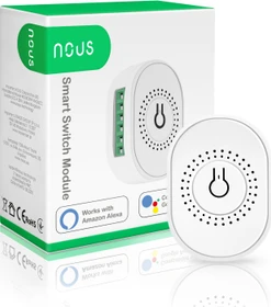 Nous L10 Smart WiFi-Switch Modul für 1-/2-fach Schalter, 16A, Schaltaktor