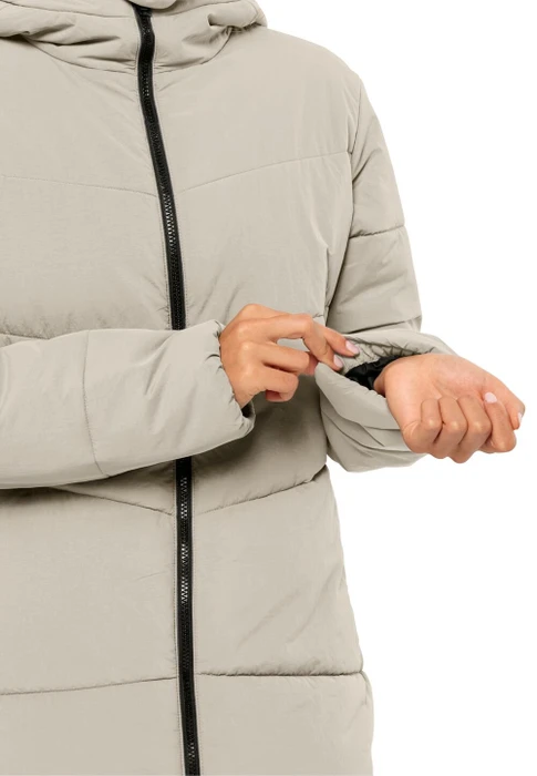 Jack Wolfskin Karolinger Long Funktionsjacke seal (Damen)
