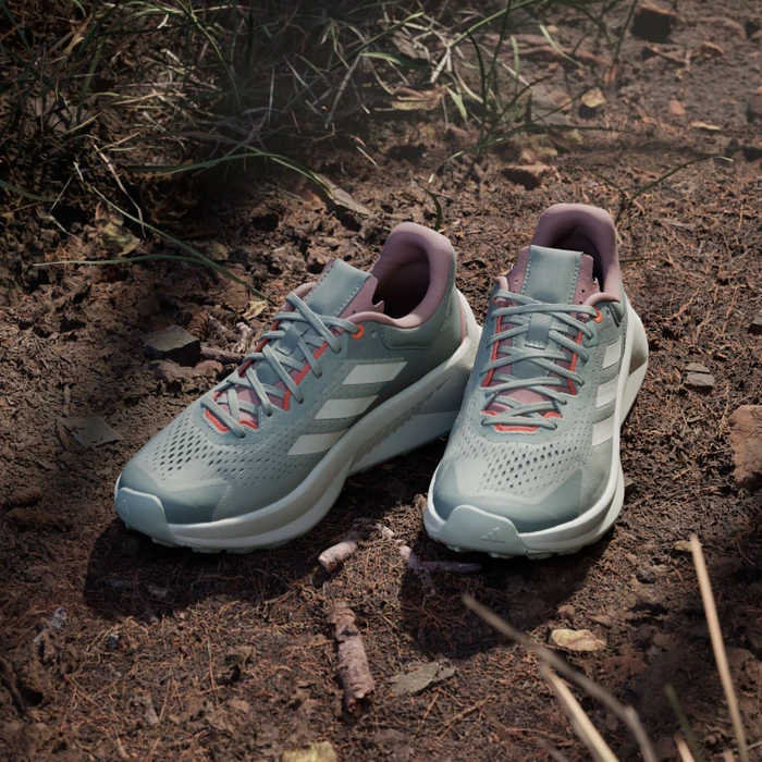 adidas Terrex Soulstride Flow linen green/off white/silver green (Damen)