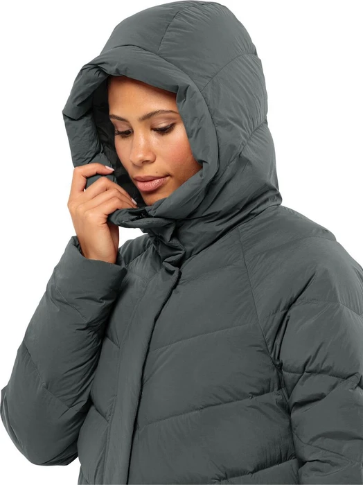 Jack Wolfskin Marienplatz Funktionsmantel slate green (Damen)