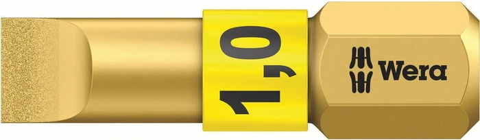 Wera 800/1 BDC Schlitz Bit 1/4", 5.5x25mm, 1 Stück