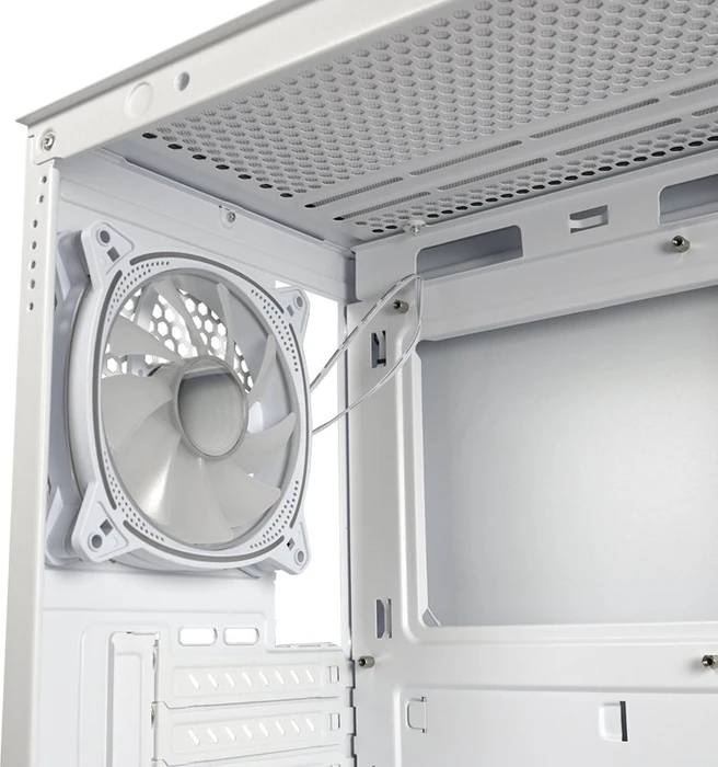LC-Power Gaming 715W Seamless_Pale_X, weiß, Glasfenster