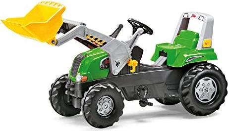 rolly toys rollyJunior RT Trettraktor mit Frontlader grün