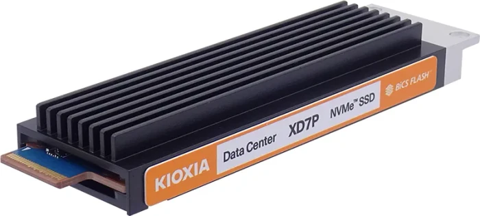 KIOXIA XD7P Data Center NVMe SSD 7.68TB, SED, M-Key / PCIe 4.0 x4