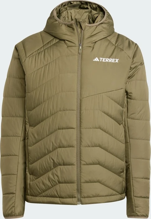 adidas Terrex Multi Synthetic Hooded Isolation Jacke olive strata (Herren)