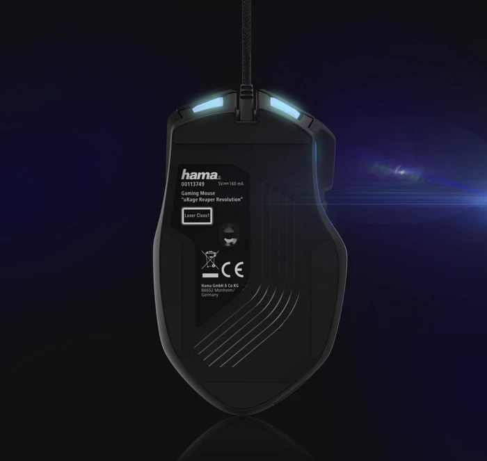 Hama uRage Reaper Revolution Gaming Mouse, USB