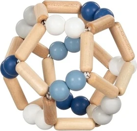Goki Greifling Elastik Ball blau