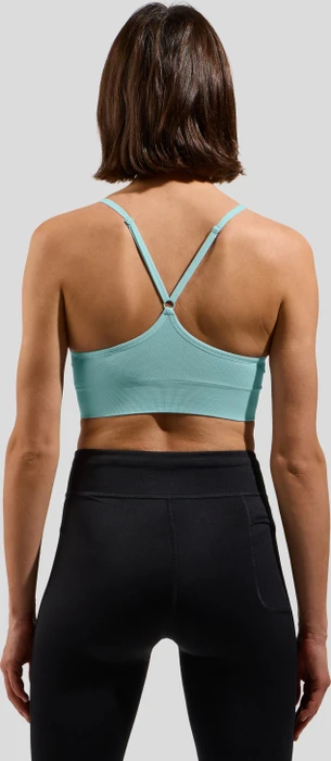 Odlo Padded Seamless Soft 2.0 Sport-BH aqua haze (Damen)