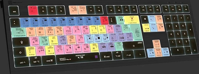 LogicKeyboard Astra 2 Adobe Premiere Pro CC Mac, USB, DE
