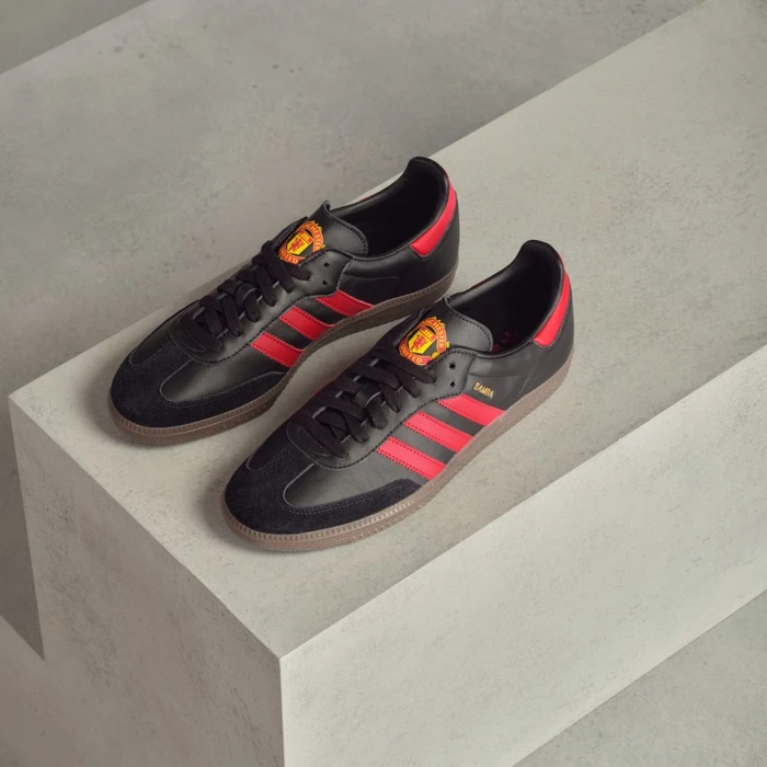 adidas Samba Manchester United core black/real red/gum