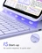 Inateck Superleicht Tastatur Hülle für iPad Air 6 11"/iPad Air 5/iPad 10/iPad Pro 11", violett, UK Vorschaubild