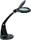 Maul MAULduplex LED-Lupenleuchte schwarz (8261190)