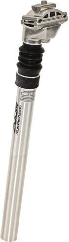 Messingschlager Zoom Travel 27.2mm/350mm Sattelstütze gefedert silber
