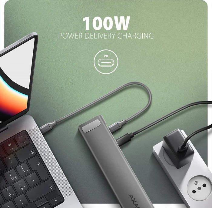 Axagon 9in1 Hub, USB-C 3.0 [Buchse]