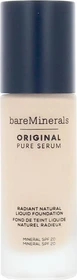 bareMinerals Pure Serum Radiant Natural Liquid Foundation 1 fair warm LSF20, 30ml