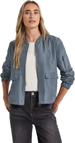 Street One Kurzer Blouson Jacke slate blue (Damen)