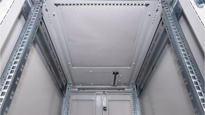 Roline / Secomp Pro Serie 19" Serverschrank 36HE, montiert, Gitternetztür, IP20, RAL 7035, 1000mm tief