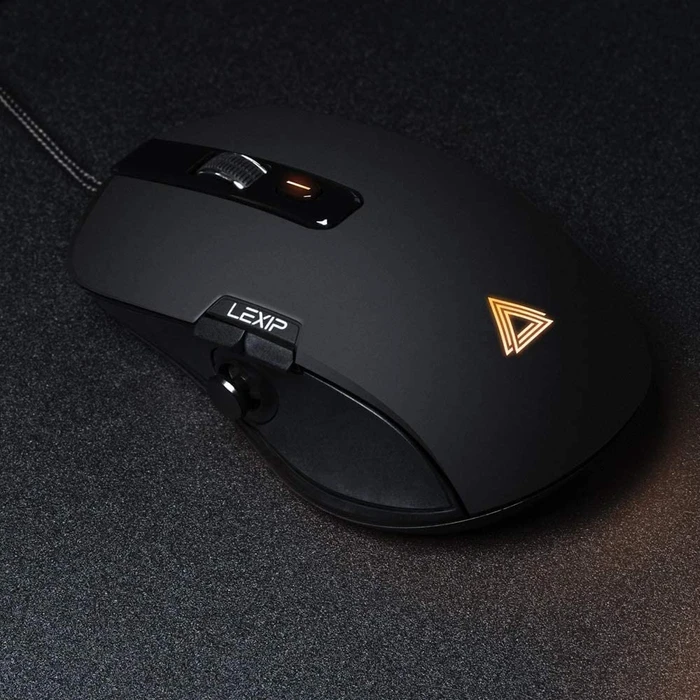 Lexip Np93 Neptunium Alpha Joystick Gaming Mouse schwarz, USB