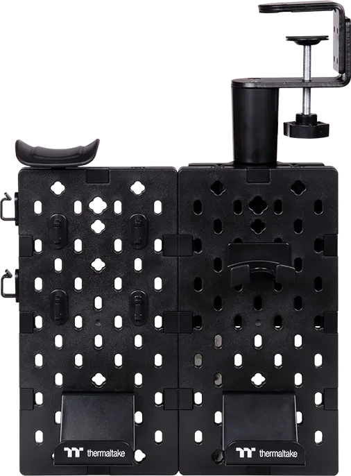Thermaltake Gaming Desk Pegboard Tischerweiterung, Small, schwarz