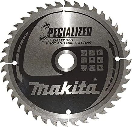 Makita Specialized Kreissägeblatt 40Z, 165x2x20mm, 1 Stück
