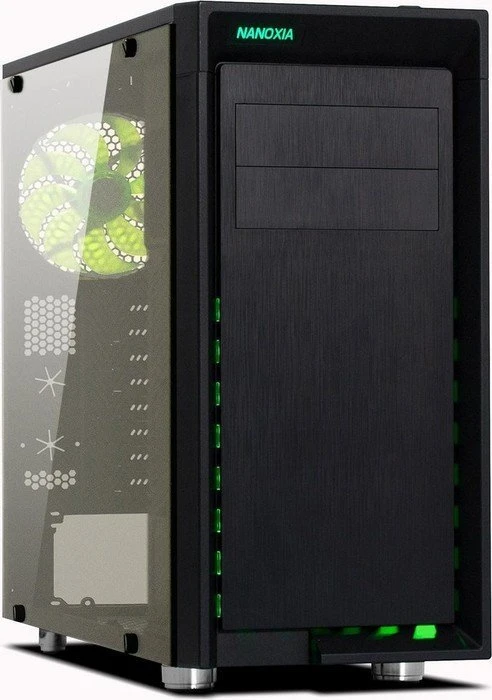 Nanoxia Tempered Glass Seitenteil mit Sichtfenster für CoolForce 2