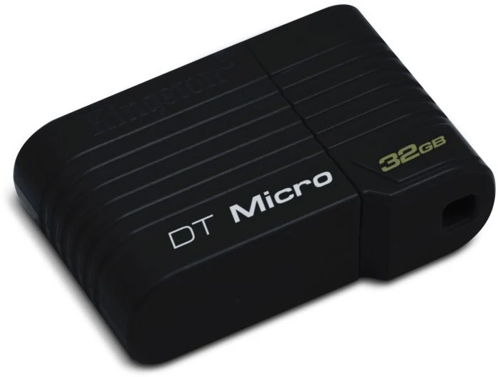 Kingston DataTraveler Micro 32GB schwarz, USB-A, USB 2.0