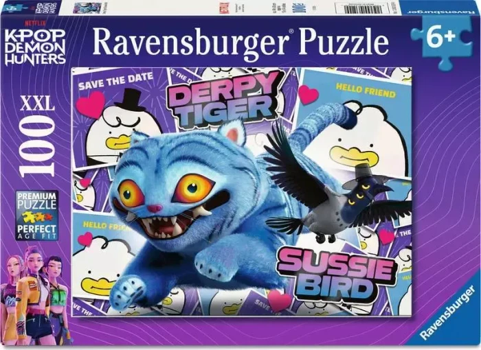 Ravensburger KPop Demon Hunters - Derpy Tiger & Sussie Bird