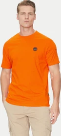 Napapijri Badge T-Shirt kurzarm orange (Herren)