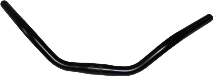 Ergotec City Cruiser 25.4mm/76mm Riser Lenker 590mm silber