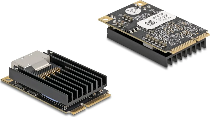 DeLOCK LAN-Adapter, 2x SFP, PCIe Mini Card