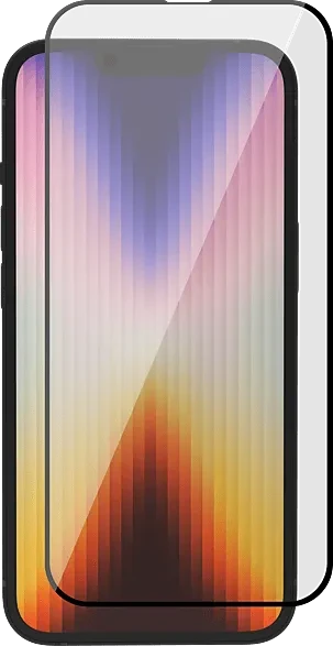 ISY Displayschutzglas 2.5D für Apple iPhone 16e schwarz