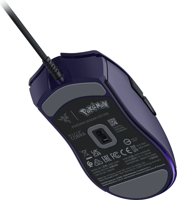 Razer Cobra Pokemon Gengar Edition, USB