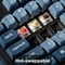 Keychron V6 Max, Carbon Black, 100% Fullsize, LEDs RGB, hot-swap, Gateron Jupiter RED, USB/Bluetooth, US Vorschaubild