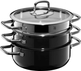 WMF Fusiontec Compact Kochtopf-Set black, 3-tlg.