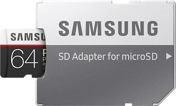 Samsung PRO Plus R100/W90 64GB Kit, UHS-I U3, Class 10