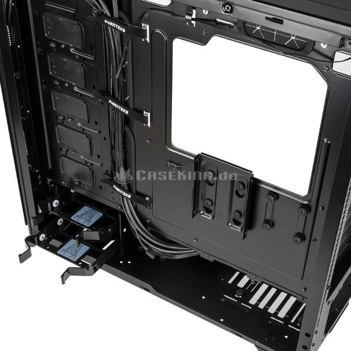 Phanteks Enthoo Pro M Tempered Glass schwarz, Glasfenster