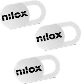 Nilox Webcam-Abdeckung, für Notebook, Tablet und TV, 3 Stück