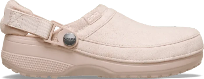 Crocs Classic Crafted Vegan Suede Clog quartz