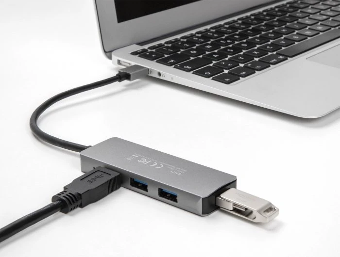 DeLOCK 4-Port USB-Hub, 4x USB-A 3.0, USB-A 3.0 [Stecker]