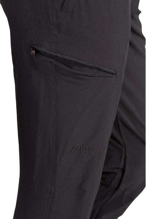 Maier Sports Torid Slim Hose lang schwarz (Herren)