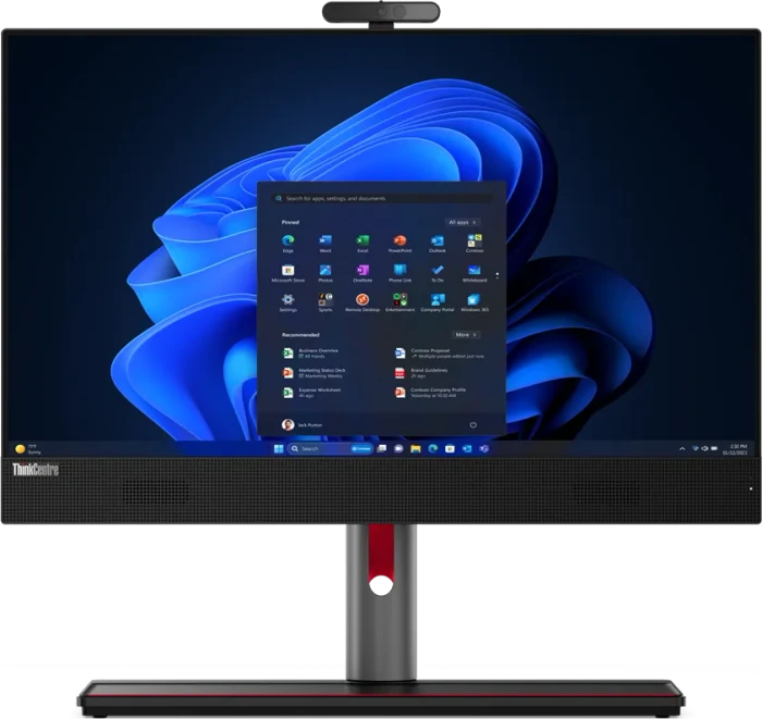 Lenovo ThinkCentre M90a Gen 5 AiO, Core i3-14100, 8GB RAM, 256GB SSD, DE