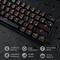 RK Royal Kludge RK61 60% Wireless, schwarz, LEDs gelb, hot-swap, RK RED, USB/Bluetooth, US Vorschaubild