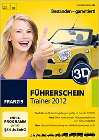 Franzis 3D Führerschein-Trainer 2012, ESD (deutsch) (PC)