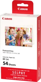 Canon RP-54 Fotopapier weiß, 10x15cm, 54 Blatt