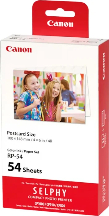 Canon RP-54 Fotopapier weiß, 10x15cm, 54 Blatt
