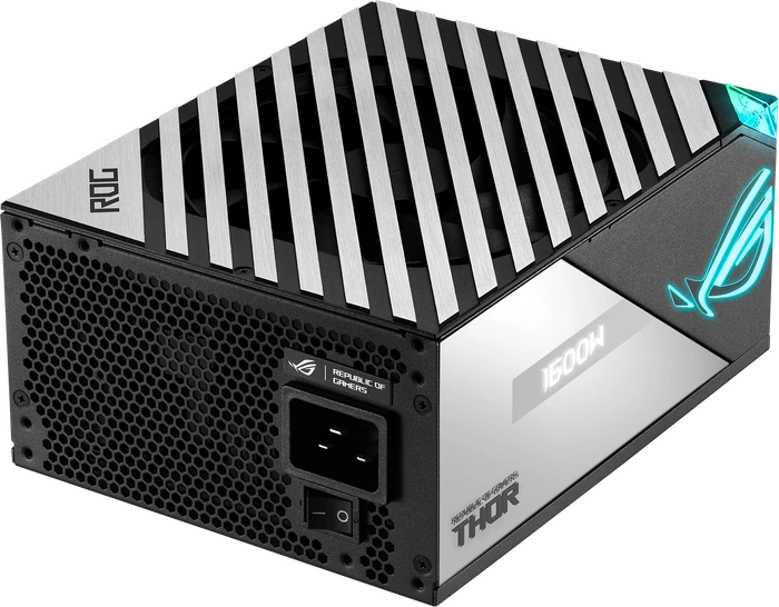 ASUS ROG Thor Titanium, ROG-THOR-1600T-GAMING, 1600W, ATX 2.4, mit 16-Pin PCIe 5.0 Kabel