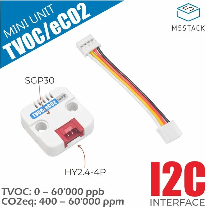 M5STACK TVOC/eCO2 Gassensor