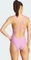 adidas mit V-förmigem Rückendesign Badeanzug preloved purple (Damen) Vorschaubild