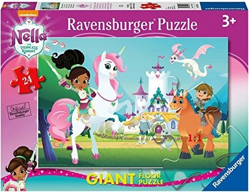 Ravensburger Puzzle Nella The Princess Knight Riesen-Bodenpuzzle