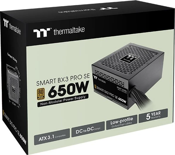 Thermaltake Smart BX3 Pro SE 650W, ATX 3.1
